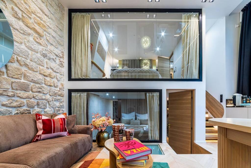 Appartamento B Luxe Triplex, Cinema Near Place Des Vosges Ac Parigi