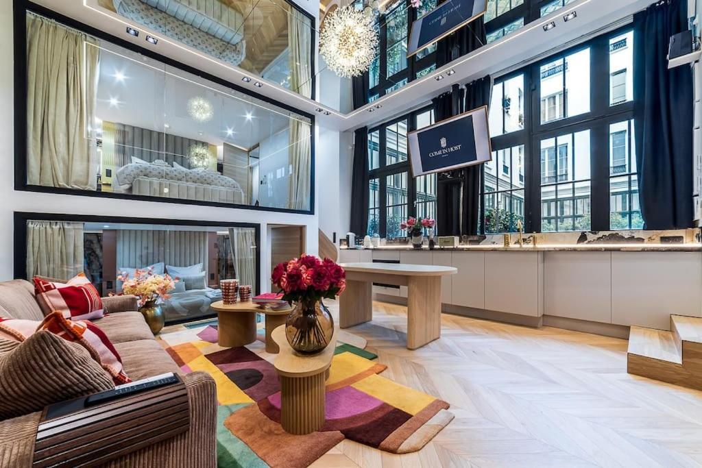 B Luxe Triplex, Cinema Near Place Des Vosges Ac Appartamento *