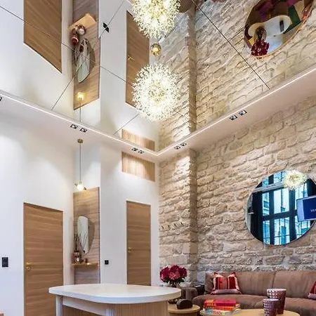 Apartment B Luxe Triplex, Cinema Near Place Des Vosges Ac Paris