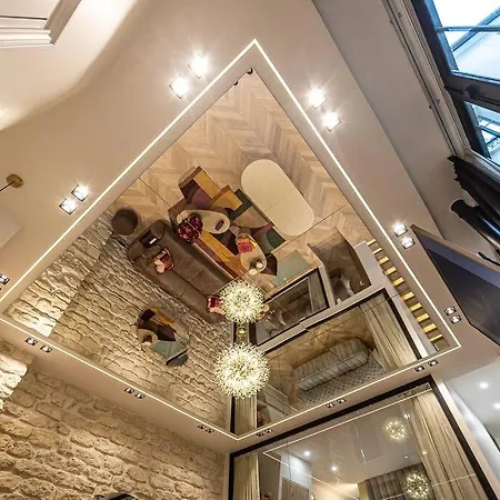 B Luxe Triplex, Cinema Near Place Des Vosges Ac Paris
